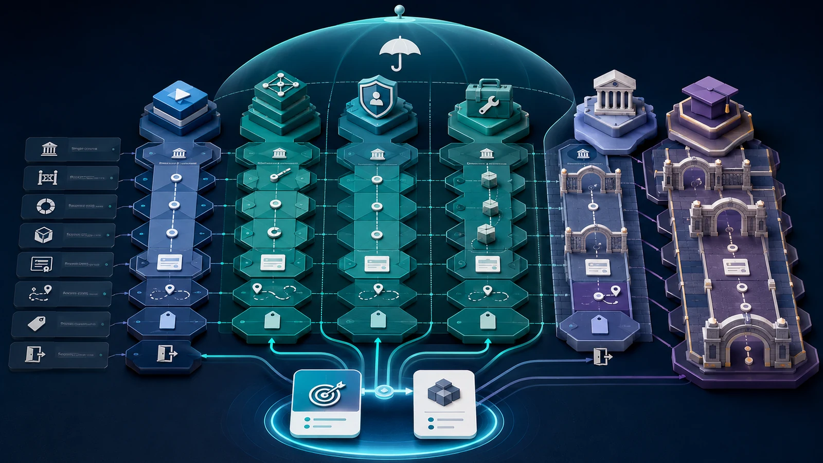 Provider-neutral illustration of learning routes, certificates, access, and institution signals for evaluating a Coursera program.