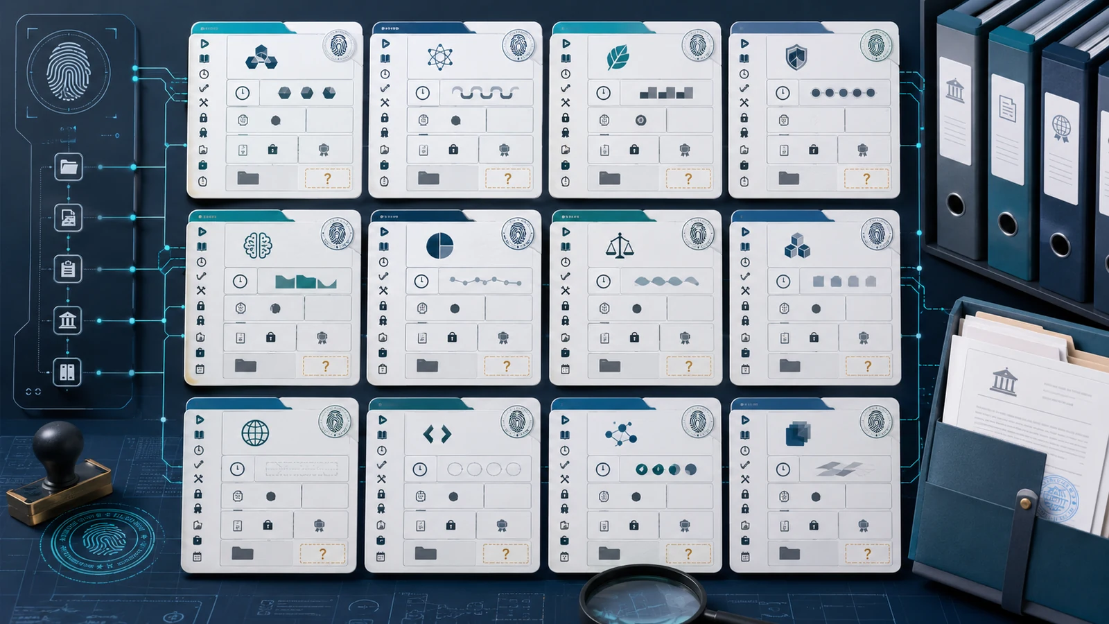 Provider-neutral comparison matrix for technical courses and public metadata fields.